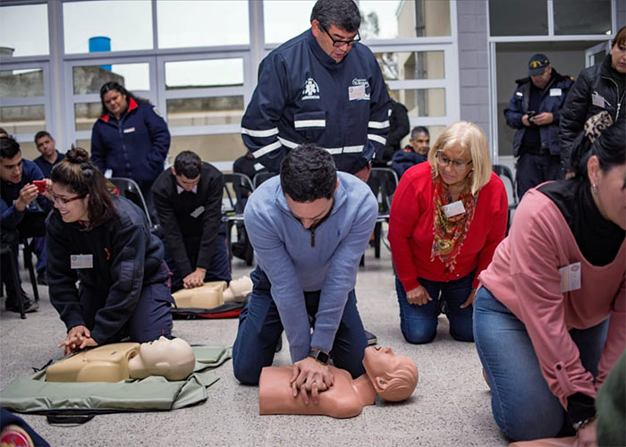 Curso de Primeros auxilios, RCP
